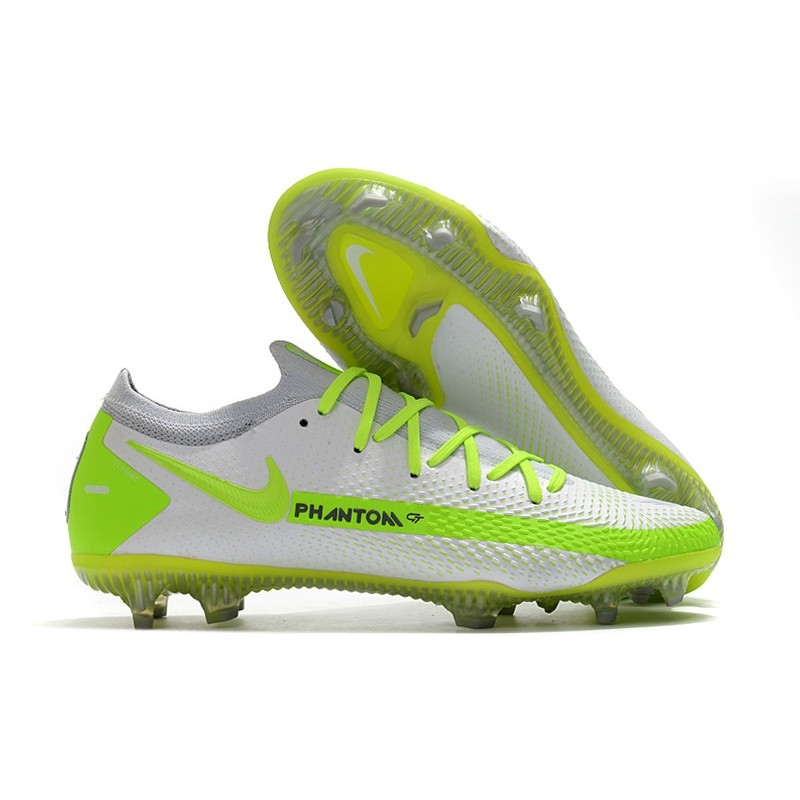 Nike Phantom Gt Elite Fg Bílý Zelená